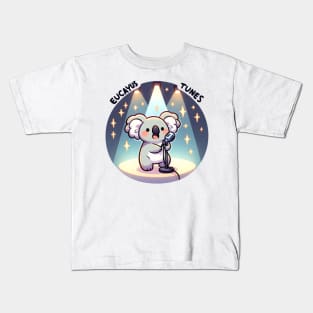 Singing Koala Eucalyptus Tunes Kids T-Shirt